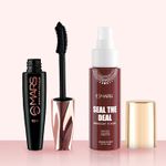 Buy MARS Fabulash Mascara and Seal the Deal Makeup Fixer Combo - Purplle