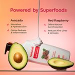 Buy Naturali Sun Protection Sunscreen Body Lotion | SPF 25 PA+++ UVA/UVB Protection | Nourishing & Moisturising | Lightweight | Non-sticky | Non-greasy | Avocado & Raspberry Body Lotion | 400ml - Purplle