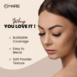 Buy MARS 3 in 1 EyeBrow Powder Palette - 02 | 6.2 gm - Purplle