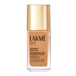 Buy Lakme 9to5 Powerplay Priming Foundation, Built in Primer, Long-Lasting, SPF 25, Warm Caramel, 25 ml - Purplle