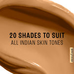 Buy Lakme 9to5 Powerplay Priming Foundation, Built in Primer, Long-Lasting, SPF 25, Warm Caramel, 25 ml - Purplle