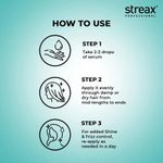 Buy Streax Professional Vitariche Gloss Hair Serum + Argan Secret Hair Colourant Cream - Natural Black 1 (115 ml + 60 g ) - Purplle