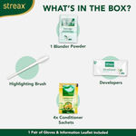 Buy Streax Hair Serum vitalised with Walnut Oil + Streax Ultralights Highlighting Kit- Soft Blonde (45 ml + 40 ml) - Purplle