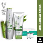 Buy Biolage Advanced Fiberstrong Shampoo+ Fiberstrong Conditioner + Scalpsync Aminexil Hair treatment (400 ml+196 ml+60 ml) - Purplle