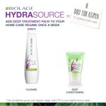 Buy Biolage Ultra Hydrasource Hydrating Shampoo + Combo of Hydrasource Deep Treatment Pack (400 ml + 100 ml)|For Dry Hair - Purplle