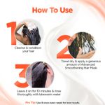 Buy Bblunt Advanced Smoothening Hair Mask with Keratin & Hyaluronic Acid - 150 gm Makes Hair Frizz-Free & Straight | Deeply Nourishes | Adds Spectacular Shine - Purplle