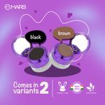 Buy MARS Eyelove Multi Pods Gel Eyeliner & Eyebrow Powder With Dual Ended Brush | Smudge Proof & Water Proof | Long Lasting | Rich Pigmentation | Inbuilt Mirror for Touch-up (3.5 gm) (Black) - Purplle