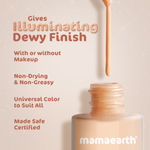 Buy Mamaearth Hydra-Glow Illuminating Drops with Vitamin C & Hyaluronic Acid - 15 ml Multi-Purpose Primer Drops | Moisturizes Skin | Gives Non-Greasy Dewy Finish - Purplle