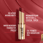 Buy Lakme 9TO5 Primer + Matte Lipstick Cherry Chic 3.6 gm - Purplle