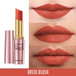 Buy Lakme 9TO5 Primer + Matte Lip Color Brick Blush 3.6 gm - Purplle