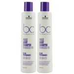 Buy Schwarzkopf Professional Bonacure Frizz Away Shampoo Pack Of 2 (250ml + 250ml) - Purplle