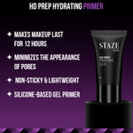 Buy Staze 9to9 HD Prep Hydrating Primer | For Smooth & Flawless Base | Blurs Pores, Fine Lines & Wrinkles | Waterproof Makeup Base | 12H Longlasting | Suitable for All Skin Types | 30 g - Purplle