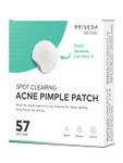 Buy Priveda Seoul Spot Clearing Acne pimple patch - Invisible Facial Stickers cover with 100% Hydrocolloid (57 patches) (20 gm) - Purplle