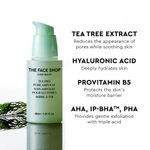 Buy The Face Shop Tea Tree Pore Ampoule With AHA, Ip- BHA, PHA & Hyaluronic Acid, For Oily & Acne Skin 10 ml - Purplle