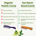 Buy Alps Goodness Healthy Hair Set (Pack of 2) with Rosemary Water Spray (100 ml) & Neem Wood Comb | 100% Natural Neem Comb | Hair Growth Expert | Bestselling Hair Spray - Purplle