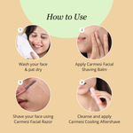 Buy Carmesi Facial Shaving Balm - 2 in 1 Pre & Post Shave - 50 gm - Purplle