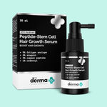 Buy The Derma Co. 20% Actives Peptide-Stem Cell Hair Growth Serum with Foligen Analupe & Anagain For Hair Growth | Reduces Hair Fall & Breakage| Promotes Healthy Scalp | For All Hair Types | For Hair Thinning (30 ml) - Purplle