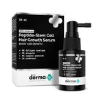 Buy The Derma Co. 20% Actives Peptide-Stem Cell Hair Growth Serum with Foligen Analupe & Anagain For Hair Growth | Reduces Hair Fall & Breakage| Promotes Healthy Scalp | For All Hair Types | For Hair Thinning (30 ml) - Purplle