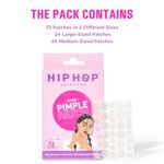 Buy HipHop Skincare Acne Patch With Hydrocolloid & Salicylic Acid| Absorbs Pus, Flattens Pimples | Quick-Acting, Waterproof & Transparent | For Men & Women, All Skin Types 25 gm - Purplle