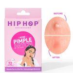 Buy HipHop Skincare Acne Patch With Hydrocolloid & Salicylic Acid| Absorbs Pus, Flattens Pimples | Quick-Acting, Waterproof & Transparent | For Men & Women, All Skin Types 25 gm - Purplle