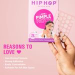 Buy HipHop Skincare Acne Patch With Hydrocolloid & Salicylic Acid| Absorbs Pus, Flattens Pimples | Quick-Acting, Waterproof & Transparent | For Men & Women, All Skin Types 25 gm - Purplle