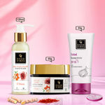Buy Good Vibes De- Tan Radiant Glow Combo | Facewash + Moisturizer + Sunscreen. Combo of 3 - Purplle