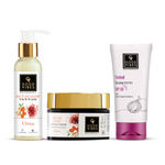 Buy Good Vibes De- Tan Radiant Glow Combo | Facewash + Moisturizer + Sunscreen. Combo of 3 - Purplle