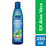 Buy Parachute Advansed Aloe Vera Enriched Coconut Hair Oil GOLD | 5X Aloe Vera with Coconut Oil| Makes hair Sooperr soft | 250ml - Purplle