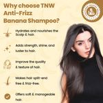 Buy TNW The Natural Wash Banana Shampoo for Frizz | Anti-Frizz Shampoo for All Hair Types | Banana Shampoo for Manageable Hair 200 ml - Purplle