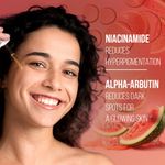 Buy FACES CANADA Watermelon Glowy Fresh Face Serum, 27 ml | Niacinamide & Alpha-Arbutin | Lightweight Refreshing Biphasic Serum For All Skin Types | No Dark Spots & Hyperpigmentation | Radiant Clear Skin - Purplle
