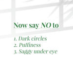 Buy Good Vibes Cucumber & Lemon Under Eye Serum | Anti-Ageing, Rejuvenating, Brightening | No Sulphates, No Parabens, No Animal Testing (30 ml) - Purplle