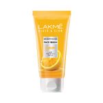 Buy Lakme Blush & Glow Brightening Face Wash with Vitamin C Serum and Lemon Fruit Extracts, 150gm - Purplle
