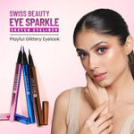 Buy Swiss Beauty Eye Sparkle Sketch Liner Glitter Finish and Water-Proof |Fine Tip For Precise Application 4- Glitz Green (0.6 gm) - Purplle