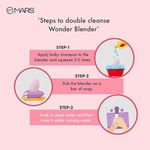 Buy MARS Wonder Beauty Blender For Face Makeup | Pink Face Sponge Puff With Easy Hold | Gentle on Skin (3 gm) - Purplle