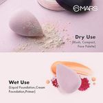 Buy MARS Wonder Beauty Blender For Face Makeup | Pink Face Sponge Puff With Easy Hold | Gentle on Skin (3 gm) - Purplle
