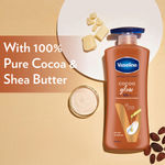 Buy Vaseline Cocoa Glow Serum In Lotion, 400 ml | 100% Pure Cocoa & Shea Butter for Glowing & Soft Skin - Purplle