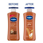 Buy Vaseline Cocoa Glow Serum In Lotion, 400 ml | 100% Pure Cocoa & Shea Butter for Glowing & Soft Skin - Purplle