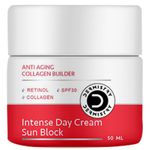 Buy Dermistry Anti Aging Collagen Builder SPF30 Retinol Hyaluronic Acid Sun Block Day Face Moisturizer Cream I Lifts Fine Lines & Wrinkles I Hydrating Skin Nourishing Age Protect I Firming Renewal (50 ml) - Purplle