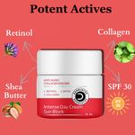 Buy Dermistry Anti Aging Collagen Builder SPF30 Retinol Hyaluronic Acid Sun Block Day Face Moisturizer Cream I Lifts Fine Lines & Wrinkles I Hydrating Skin Nourishing Age Protect I Firming Renewal (50 ml) - Purplle