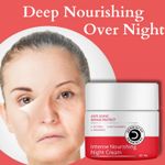 Buy Dermistry Anti Aging Repair Protect Moisturizer Night Cream I Retinol Hyaluronic Acid Biotin Vitamin E Green Tea Ext I Fine Lines Wrinkles Reduction I Skin Firming I Men Women (50 ml) - Purplle