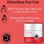 Buy Dermistry Anti Aging Repair Protect Moisturizer Night Cream I Retinol Hyaluronic Acid Biotin Vitamin E Green Tea Ext I Fine Lines Wrinkles Reduction I Skin Firming I Men Women (50 ml) - Purplle