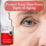 Buy Dermistry Instant & Intense 4% Liftis & Retinol Anti Ageing Face Serum | Hyaluronic Acid D Biotin | Reduces Fine Lines Wrinkles | Skin Firming, Lifting Tightening I Men & Women | (30 ml) - Purplle