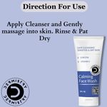 Buy Dermistry Sensitive & Dry Skin Care Calming Soothing Creamy Mild Safe Moisturizing Soap Free Face Wash Safe Gentle Cleansing I Sulphate Free I D Biotin Vitamin E I Suits Combination & All Skin Types I Men Women (100 ml) - Purplle