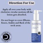 Buy Dermistry Calming Soothing Body Milk Lotion Sensitive & Dry Skin Deep Nourishment Moisturizer Shea Butter, Vitamin E Non-Greasy, Repairs Smoothens Men Women (200 ml) - Purplle