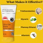 Buy Dermistry Ultra Lite Matte Finish Sunscreen SPF 50 for Oily Acne Prone & All Skin Types I UVA/B PA+++ Sun Protection l Light Weight Moisturizer I Water Based Daily Use Men Women (50 ml) - Purplle