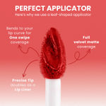 Buy NY Bae Velvet Mousse Liquid Lipstick - Red Hot Rebel 01 (6.5 ml) | Velvet Matte Finish | Transferproof | Smudgeproof | Ultra Light | Smooth | Moisturising Red Lipstick - Purplle