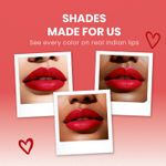 Buy NY Bae Velvet Mousse Liquid Lipstick - Red Hot Rebel 01 (6.5 ml) | Velvet Matte Finish | Transferproof | Smudgeproof | Ultra Light | Smooth | Moisturising Red Lipstick - Purplle