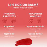 Buy NY Bae Velvet Mousse Liquid Lipstick - Red Hot Rebel 01 (6.5 ml) | Velvet Matte Finish | Transferproof | Smudgeproof | Ultra Light | Smooth | Moisturising Red Lipstick - Purplle