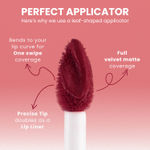 Buy NY Bae Velvet Mousse Liquid Lipstick - Badass Berry 02 (6.5 ml) | Velvet Matte Finish | Transferproof | Smudgeproof | Ultra Light | Smooth | Moisturising Plum Lipstick - Purplle