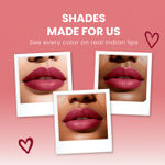 Buy NY Bae Velvet Mousse Liquid Lipstick - Badass Berry 02 (6.5 ml) | Velvet Matte Finish | Transferproof | Smudgeproof | Ultra Light | Smooth | Moisturising Plum Lipstick - Purplle